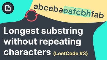 Longest substring without repeating characters (LeetCode #3) - Inside code
