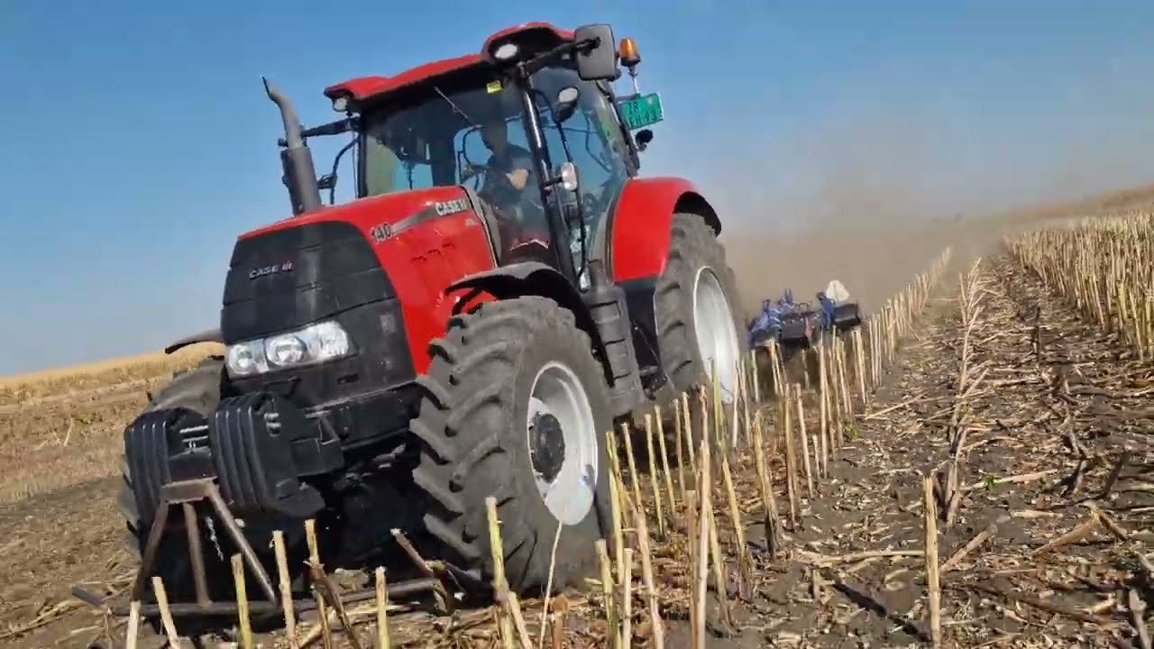 Kako se ponaša Tupanjac tanjirača na zbijenom zemljištu u suncokretistu ? Case Puma 140ks