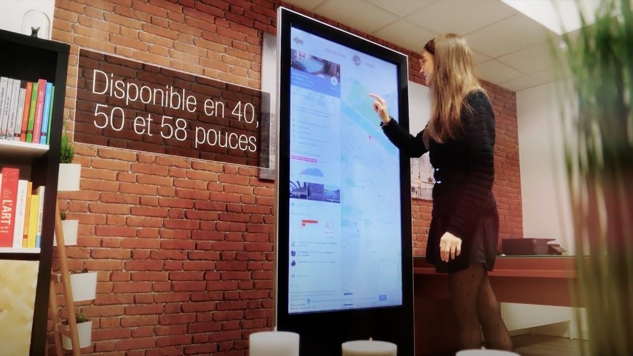 Totem tactile 4K