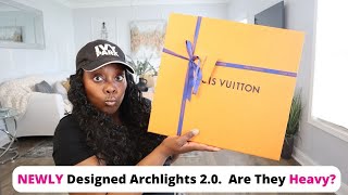 Louis Vuitton Archlight (Silver SS18) sneakers unboxing and men's try-on 