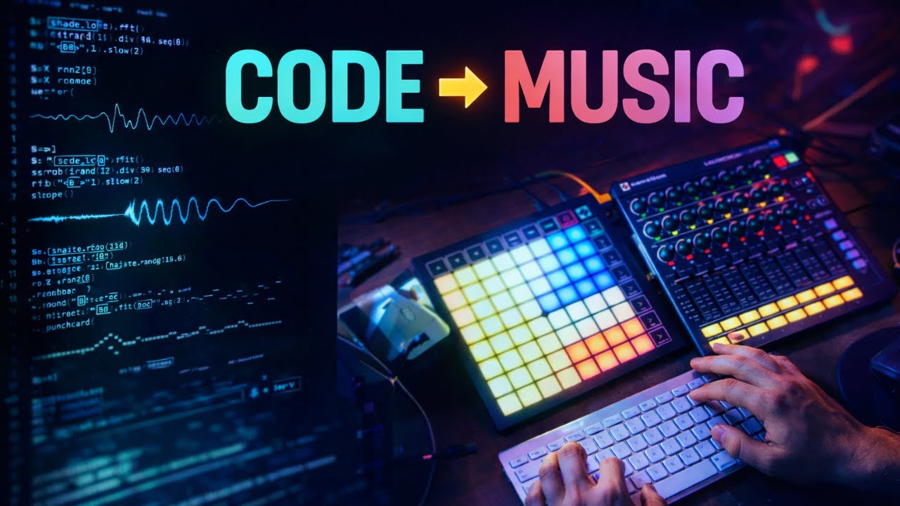 Strudelで曲をゼロから作る｜Live Coding a Full Track from Scratch