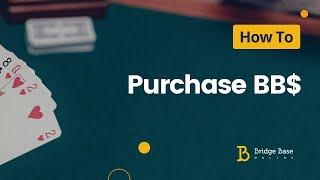 How to Purchase BB$ | Bridge Base Online Tutorial screenshot 5