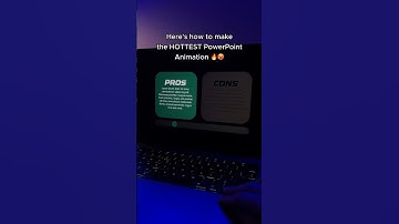 PROS / CONS slide in PowerPoint 😮‍💨🤯 #design #powerpoint