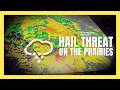 Damaging winds and hail possible with Prairies severe weather risk | #forecast