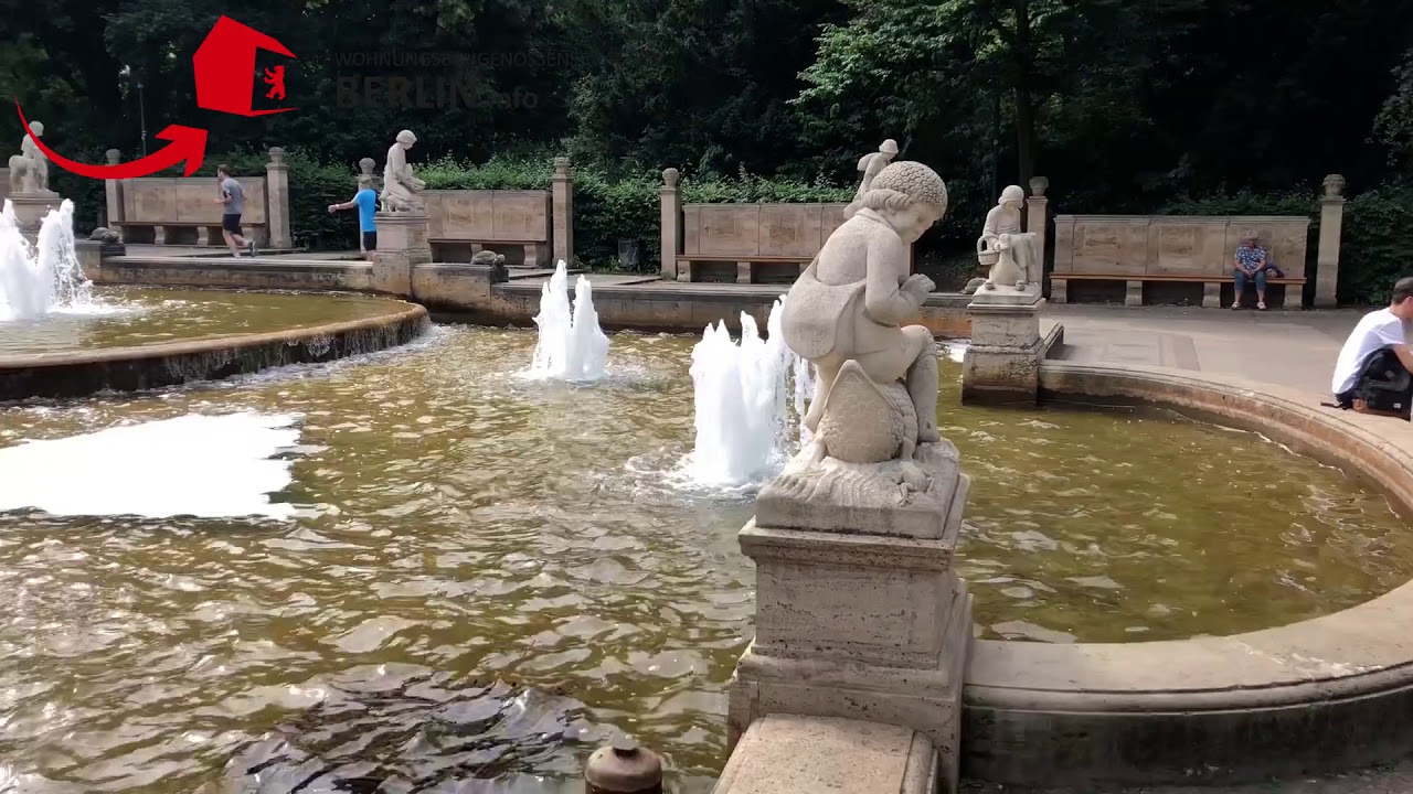 Märchenbrunnen in Berlin-Friedrichshain 2018 (Volkspark Friedrichshain) - WBGs in Berlin 🐻