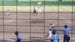 【栃木下野シニア 山﨑】2016年11月6日(日)2016 関東連盟秋季大会 ミズノ旗 3位決定戦vs千葉西シニア 田村 第2打席☆