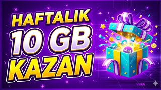 BEDAVA 10GB HAFTALIK İNTERNET -VODAFONE HEDİYE İNTERNET PAKETİ