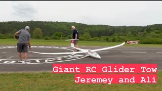 Giant Rc Glider Tow Jeremey And Ali Swiss Arcus