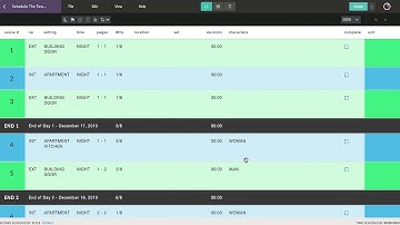 How to Use Multi-Unit Scheduling in Celtx