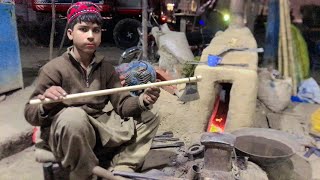 Khulhre bnany ka ssan tarika||Khulhare kaisy bnay||Making of axe||Forging of axe||Desilohar