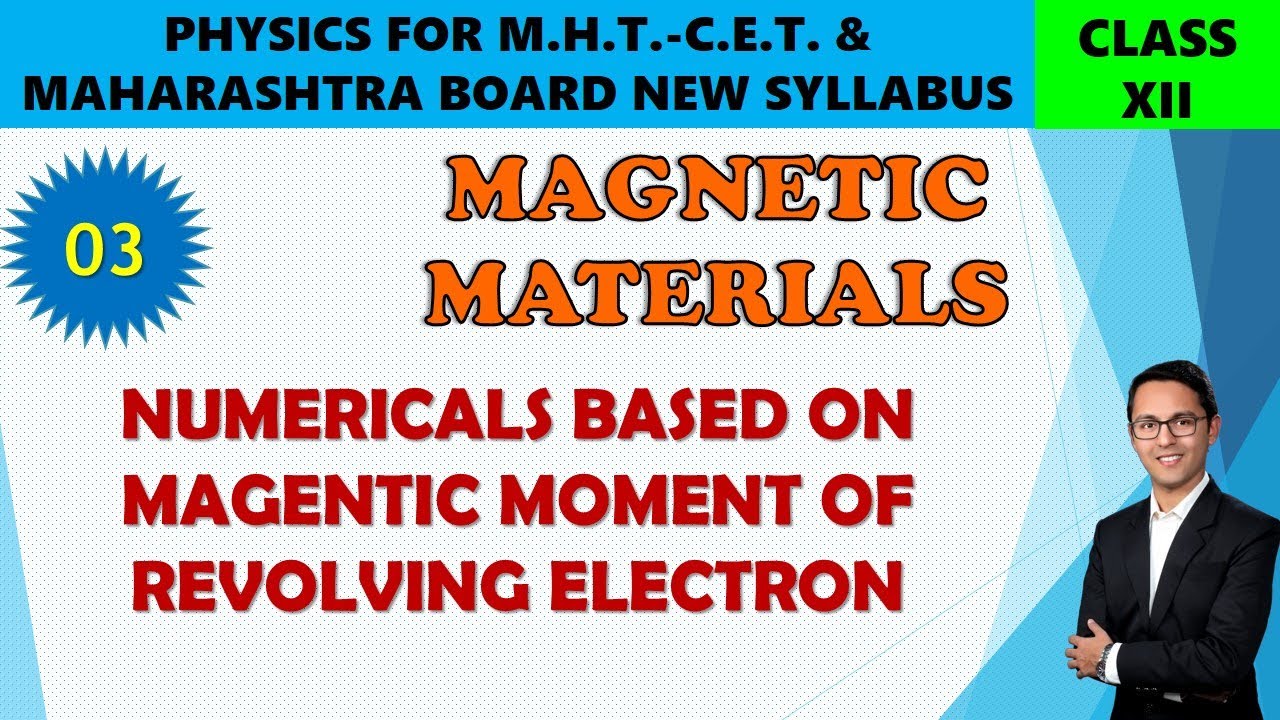 03 Numericals based on magnetic moment of revolving electron - YouTube