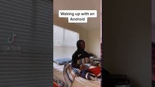 Waking up with an Android 😂😂 #Shorts