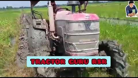 MAHINDRA YUVO 585 4WD IN DEEP MUD... EXCELLENT PERFORMANCE 😱😱😱