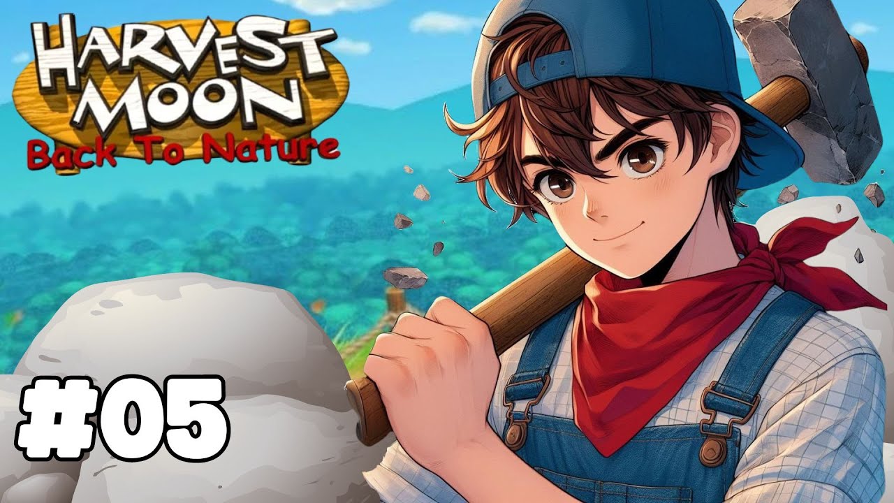 HARVEST MOON BACK TO NATURE - Um truque para Upar as ferramentas + rápido