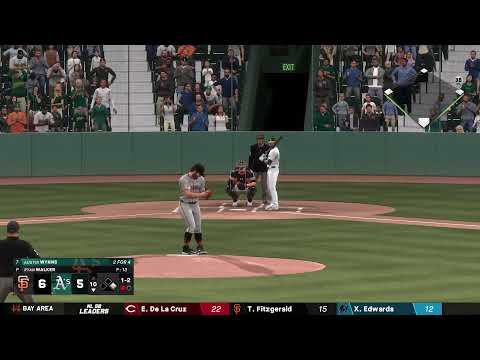 MLB The Show 26 - Giants Franchise - Giants (28-16) @ Athletics (20-23) LIVE