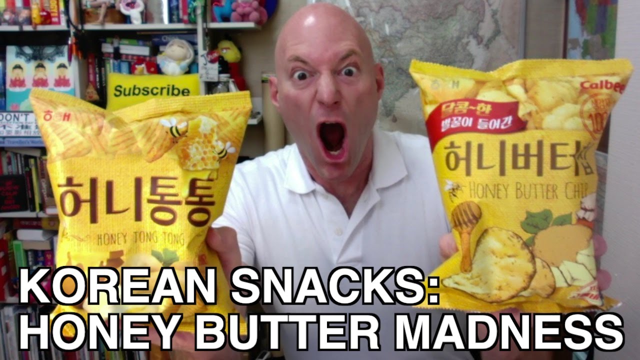 Korean Snacks: Honey Butter Madness