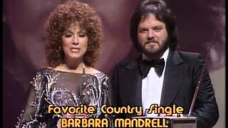 Barbara Mandrell Wins Country Single - AMA 1980