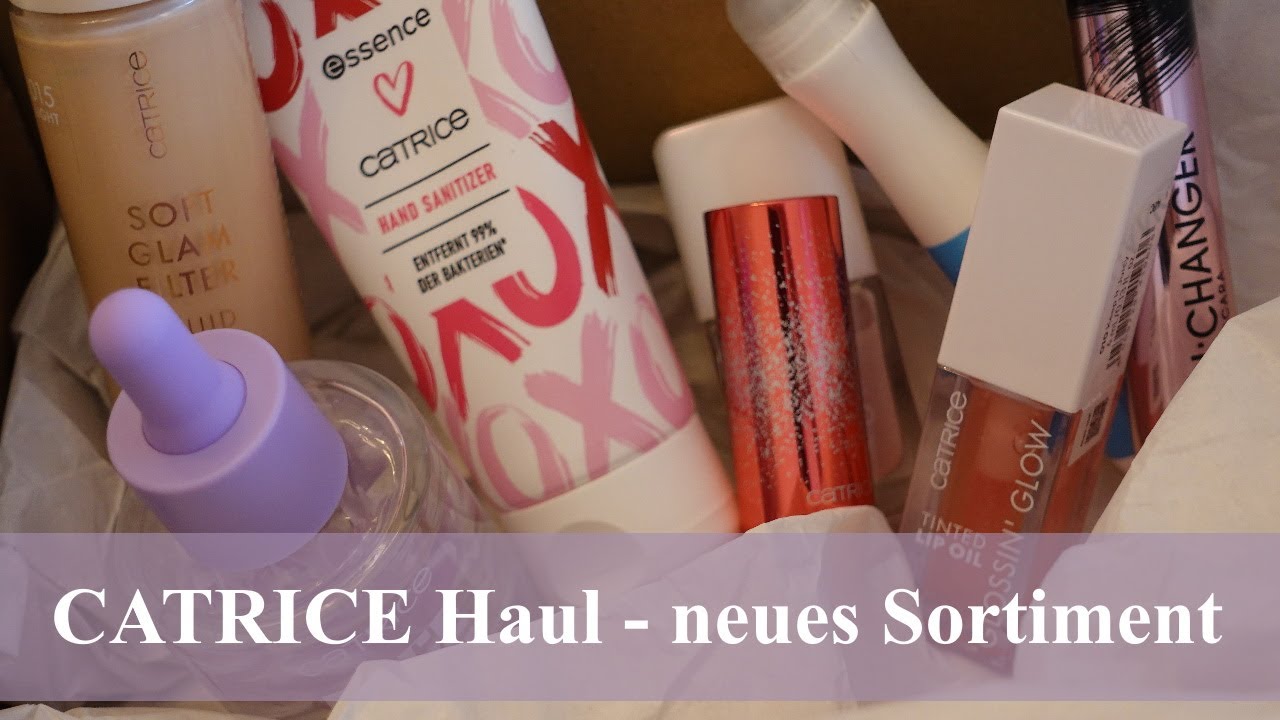 CATRICE Haul | neues Sortiment 2023/2024 | viibel