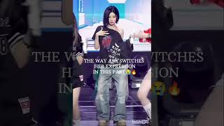 THE WAY ASA SWITCHED HER EXPRESSION 😭🔥 #babymonster #asa #kpopshorts #ytshorts #fyp