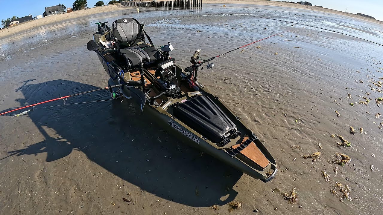 First test of my Bonafide SS127 kayak and Newport 180 Pro electric