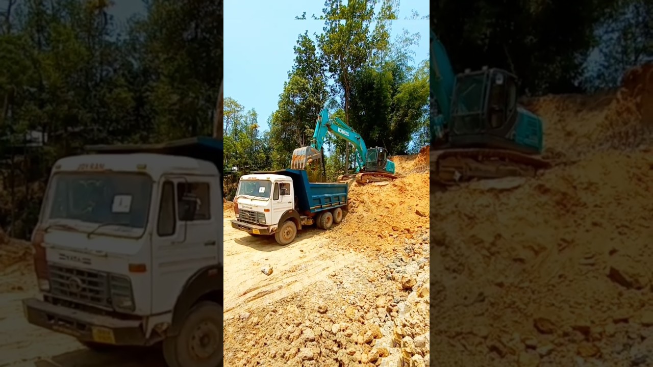 tata dumper 💥 chain machine 👺