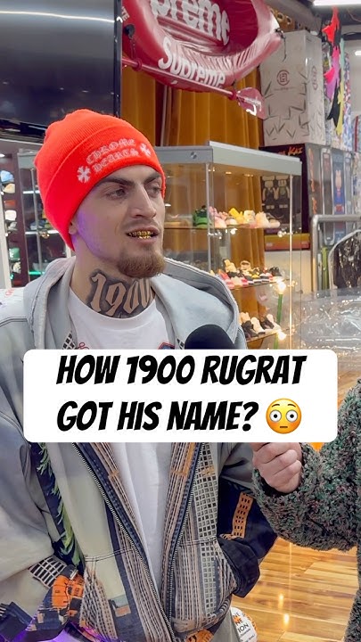 How did #1900Rugrat get his name? 😳 #upcomingrapper #hiphopmusic #