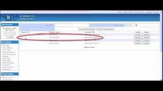 Making an editable content region using Ecommerce Templates shopping cart software