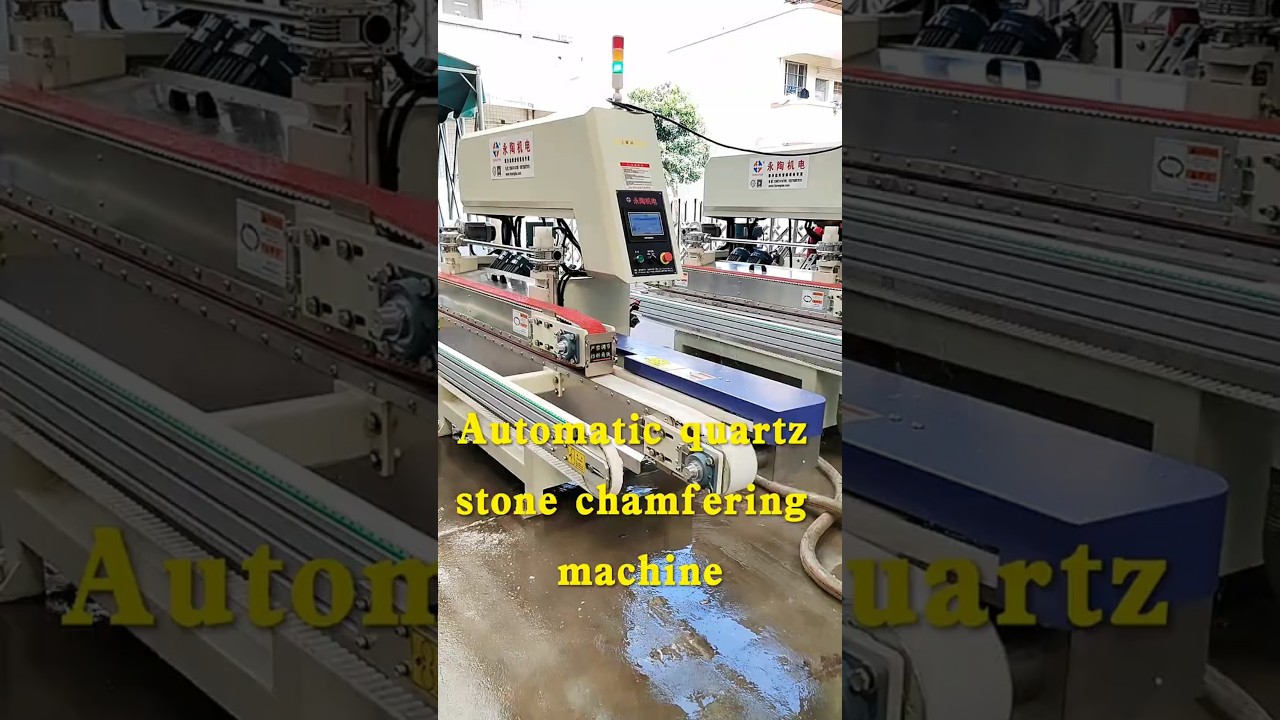 4 Head quartz stone 45 degree chamfering machine