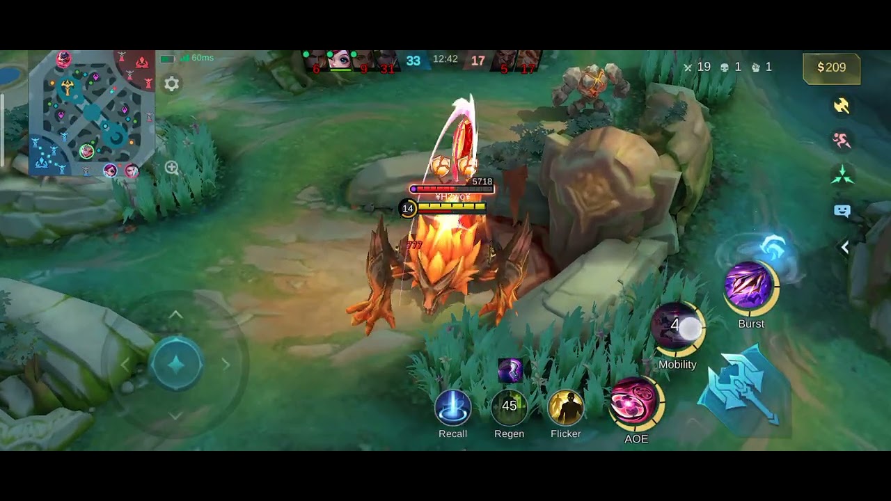 Trying AI normal in MOBILE LEGENDS 