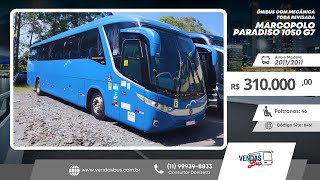 VENDIDO - Ônibus Marc Paradiso 1050 G7 Ônibus Executivo de Fretamentos #compraronibus #onibusavenda screenshot 4