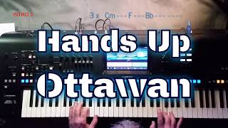 Video thumbnail of "Hands Up - Ottawan, Cover, mit Style eingespielt am Genos."