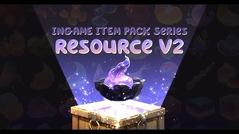 [Unity Asset Store] Ingame Item Pack Series - Resource V2