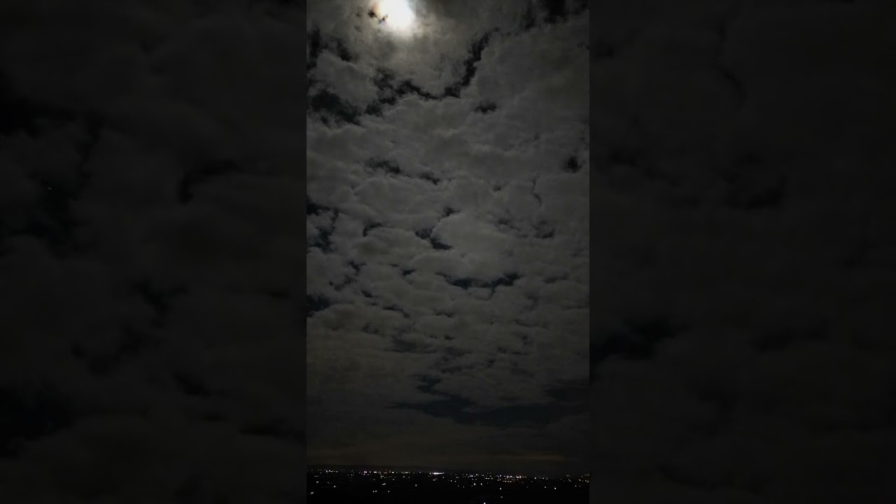 Moon / Clouds Hyperlapse from my drone! 