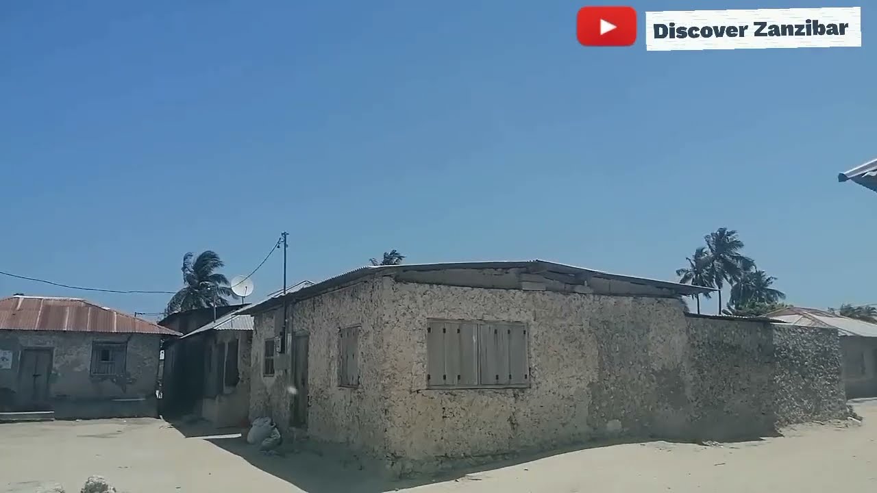 Drive From Nungwi Village to Matemwe Zanzibar..