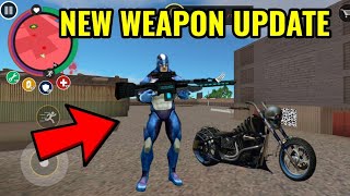 new weapon gun in rope hero vice town new update version || classic gamerz