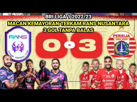 BRI LIGA 1 2022/23: Brace Yusuf Helal kalahkan RANS vs PERSIJA (0-3)