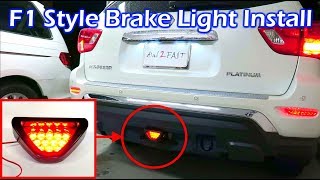 F1 Style LED Brake Light Install