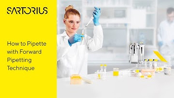 Pipetting with Forward Pipetting Technique