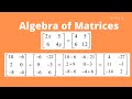 Addition Subtraction Transpose of Matrices