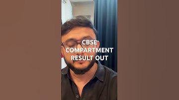 Cbse Announced Compartment Result 2024 #cbsecompartmentresult