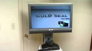 Viewstation with Cart and 32 LCD Display_By LISNET Inc