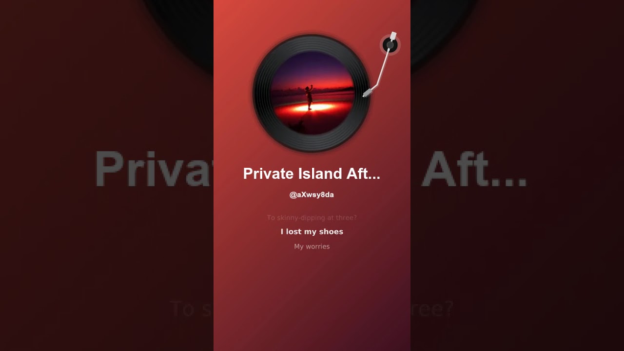 Private Island afterparty 