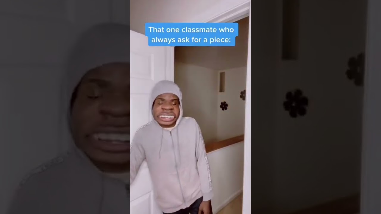 When you open a pack of gum during online school 😂