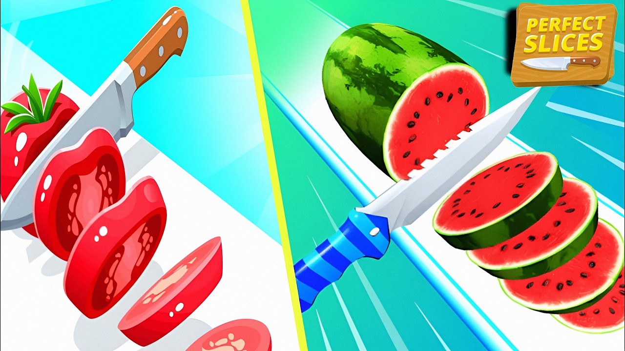 🍔🍏🍒 Perfect slices 🍉🍋‍🟩🍕🔪 Hard level 229 (GOLD FEVER)