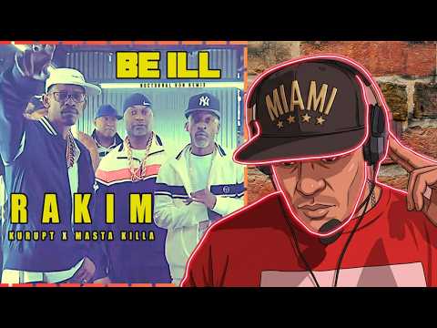 Rakim, Kurupt, Masta Killa- BE ILL [TUFFNERDZ RAP REACTION] Holdin' the HIP-HOP game down!🎤🎤🎤💯
