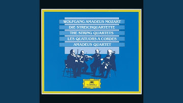 Mozart: String Quartet No. 13 in D Minor, K. 173: II. Andantino grazioso