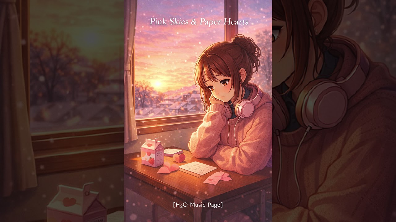 Pink Skies & Paper Hearts ambient #focusmusic #relax #valentinesday #music
