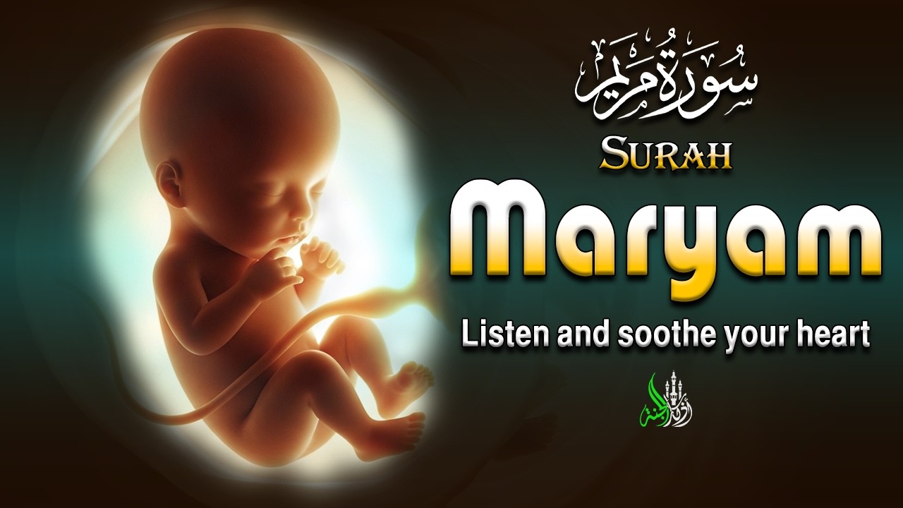 Surah Maryam | The Miracle of Creation | Baby in Mother’s Womb | Heart Touching Recitation