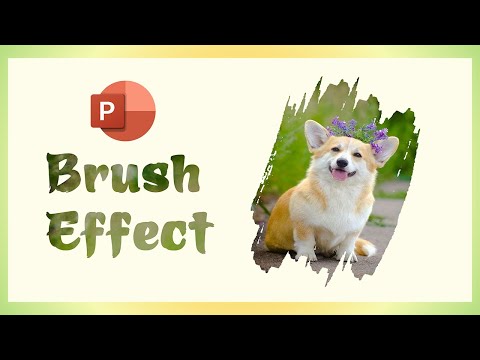 Hiệu ứng Cọ vẽ cho Hình ảnh bằng PowerPoint - Paint Brush Effect in PowerPoint