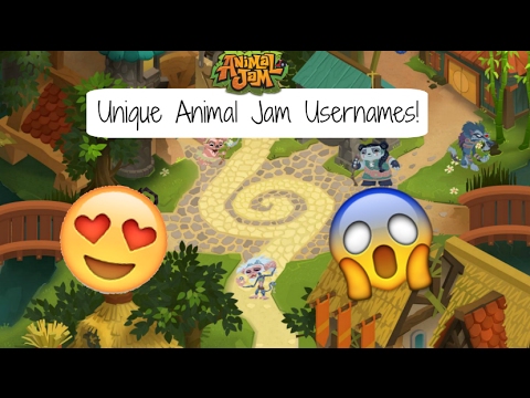 Unique Usernames Available 2017! | Animal Jam